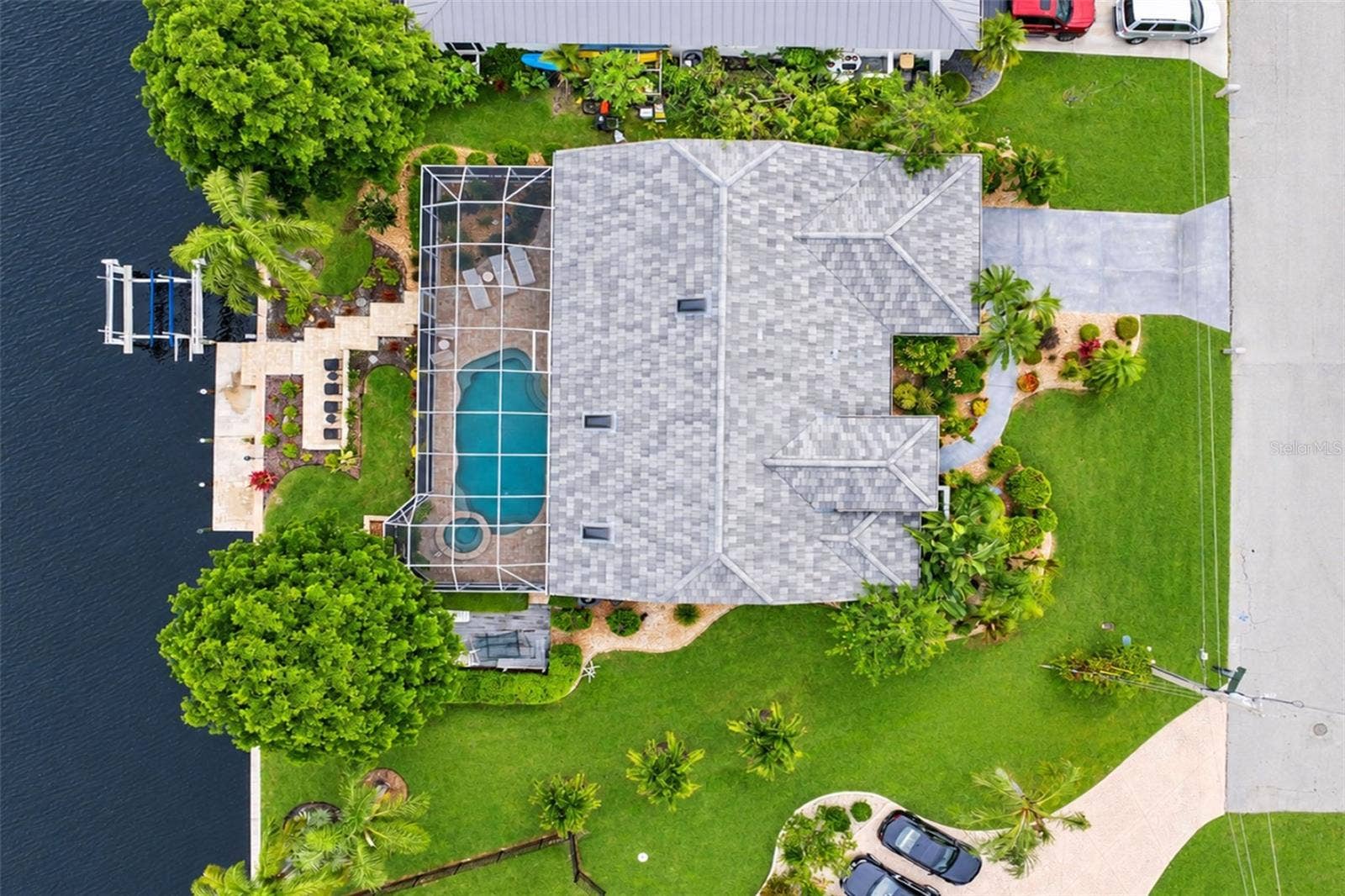 1018 CONECTA DRIVE, Punta Gorda, FL 33950 Overhead View