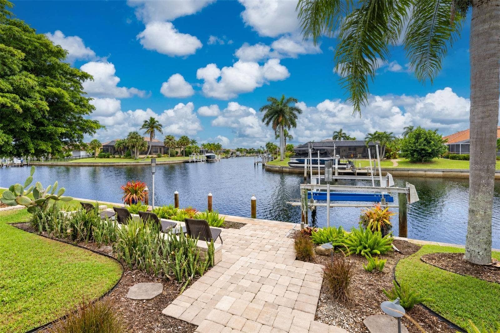 1018 CONECTA DRIVE, Punta Gorda, FL 33950 Patio, Dock