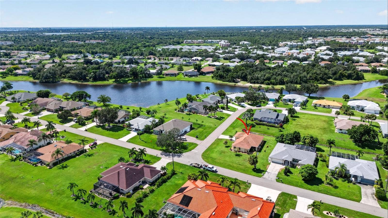 2184 ONONDAGA LANE, Punta Gorda, FL 33983 Aerial View