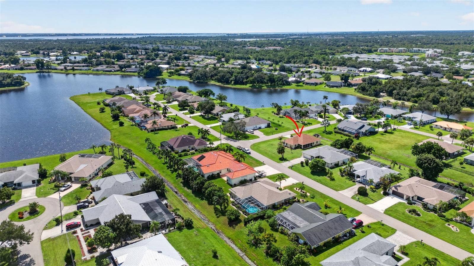 2184 ONONDAGA LANE, Punta Gorda, FL 33983 Aerial View