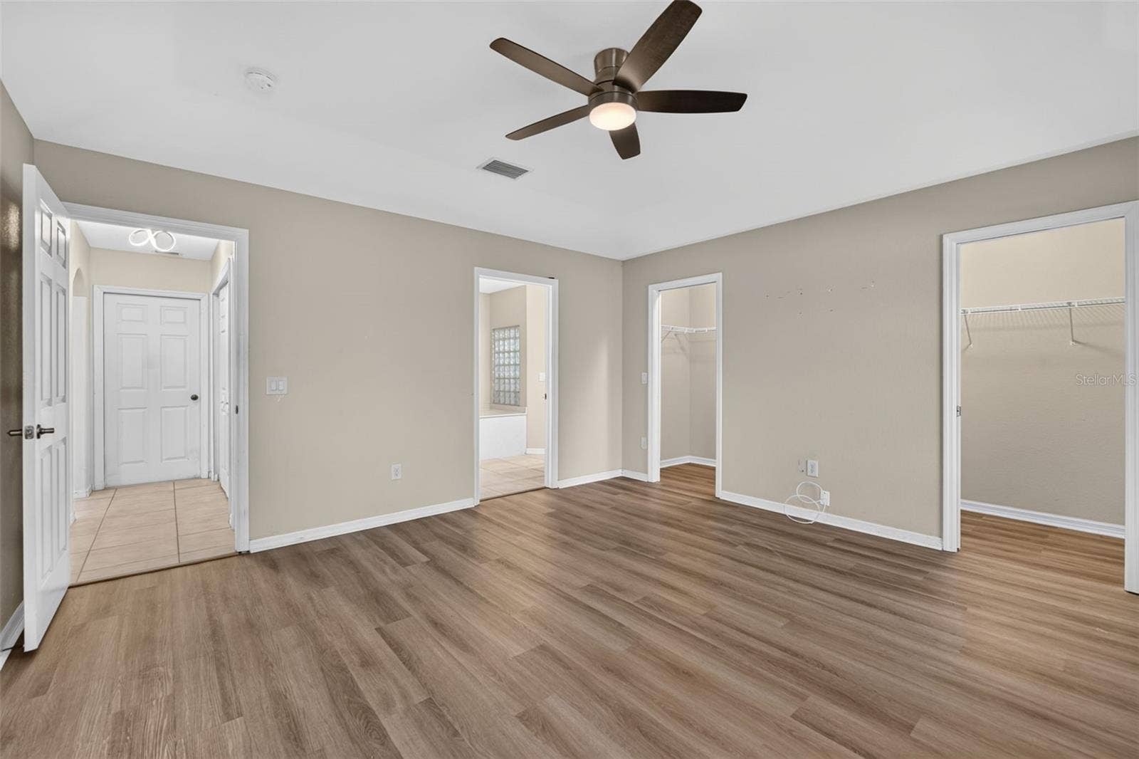 2184 ONONDAGA LANE, Punta Gorda, FL 33983 Primary Bedroom - Another View (Dual Walkin Closets)