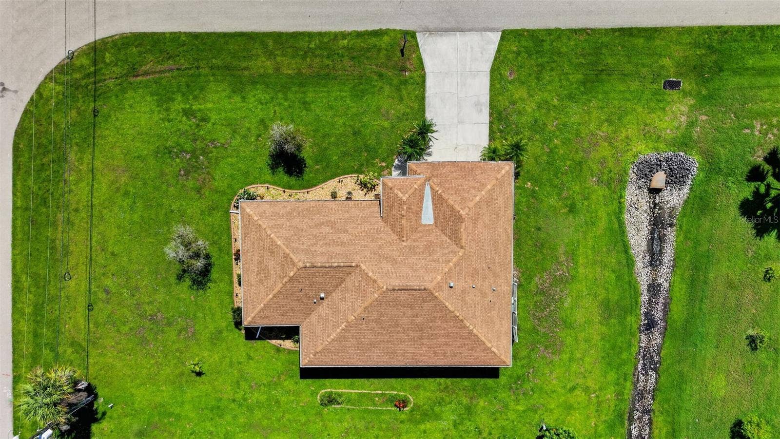 2184 ONONDAGA LANE, Punta Gorda, FL 33983 Direct Overhead Aerial View