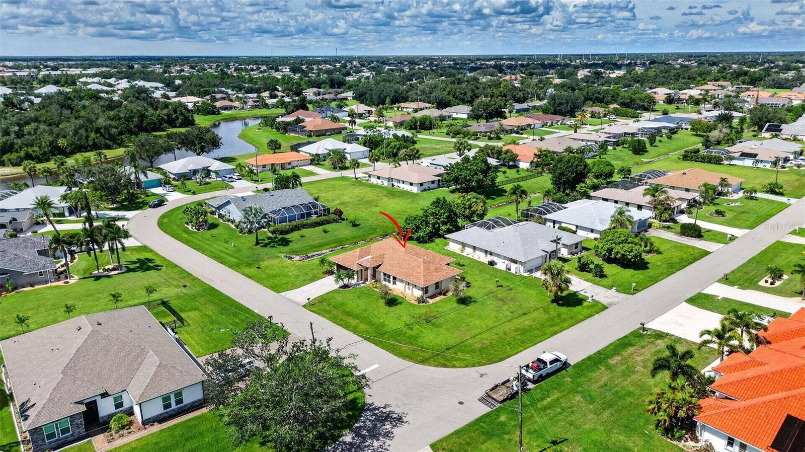 2184 ONONDAGA LANE, Punta Gorda, FL 33983 Aerial View