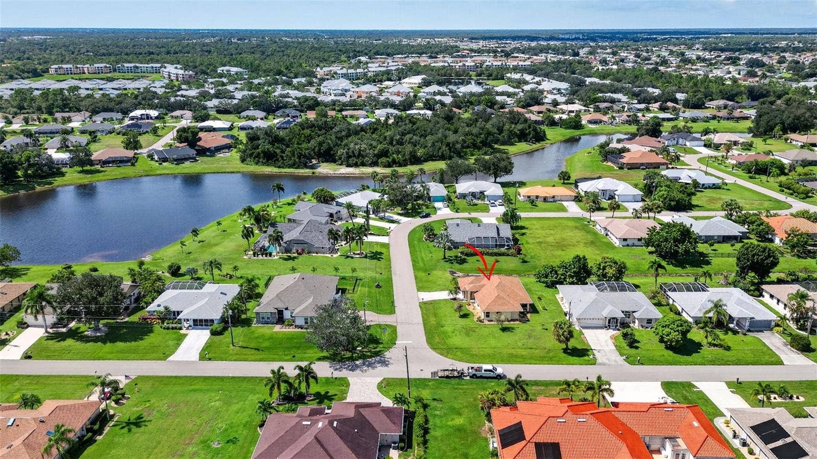 2184 ONONDAGA LANE, Punta Gorda, FL 33983 Aerial View