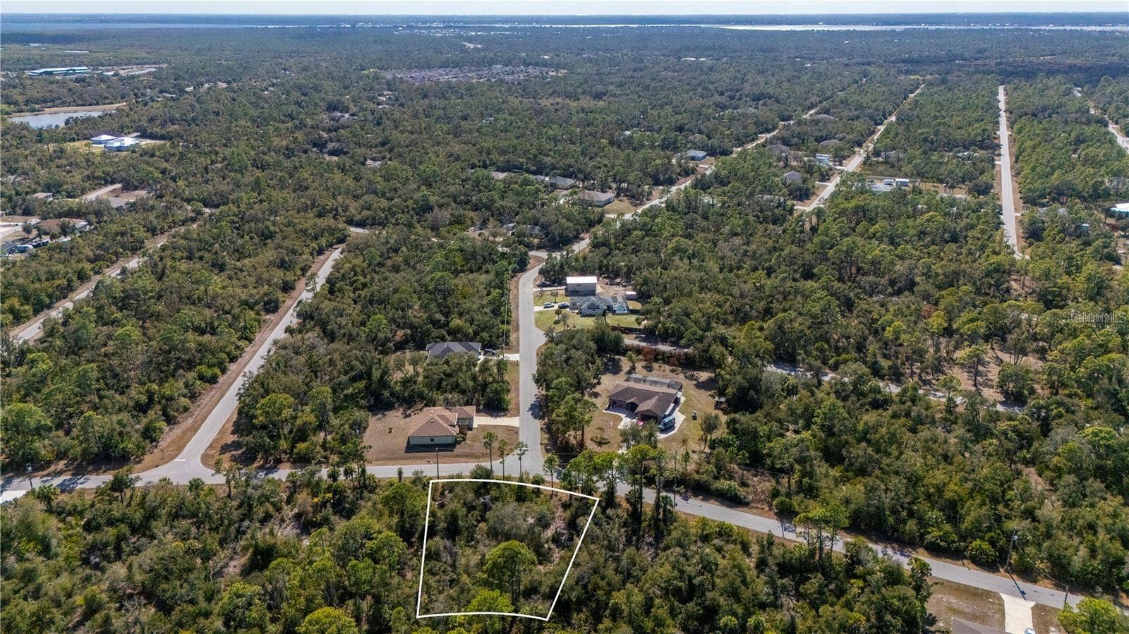 1216 SHERWIN STREET, Port Charlotte, FL 33953 Viewing Southwest towards the Myakka Riverl