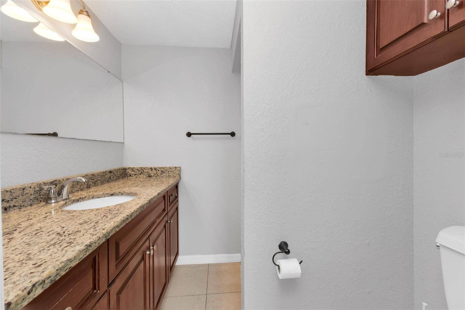 424 VANNELL STREET, Port Charlotte, FL 33954 Primary bathroom with single vanity and walk in shower