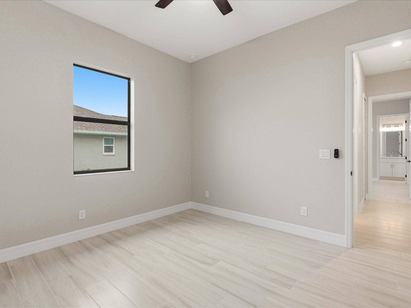 Bedroom #3 with walk-in closet