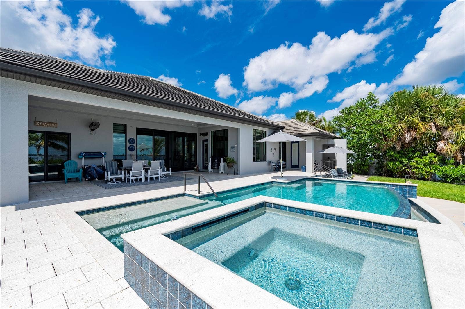 25462 SHORE DRIVE, Punta Gorda, FL 33950 Infinity Pool with hot tub
