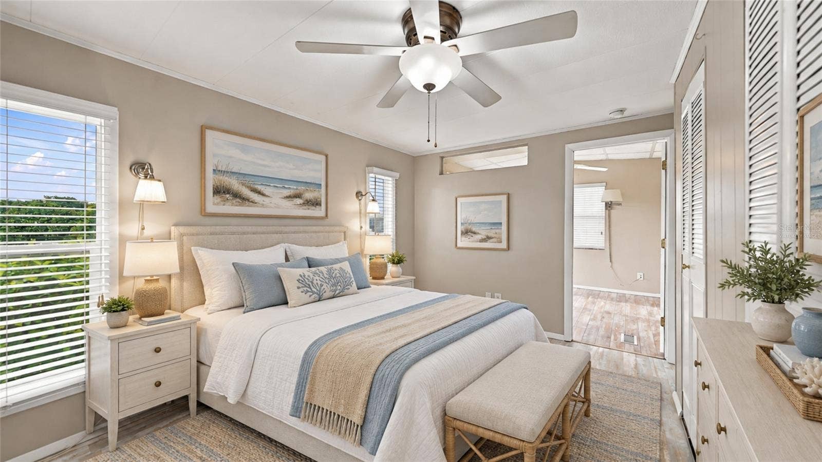 503 ALJO PLACE, North Port, FL 34287 Virtually Staged Primary Bedroom