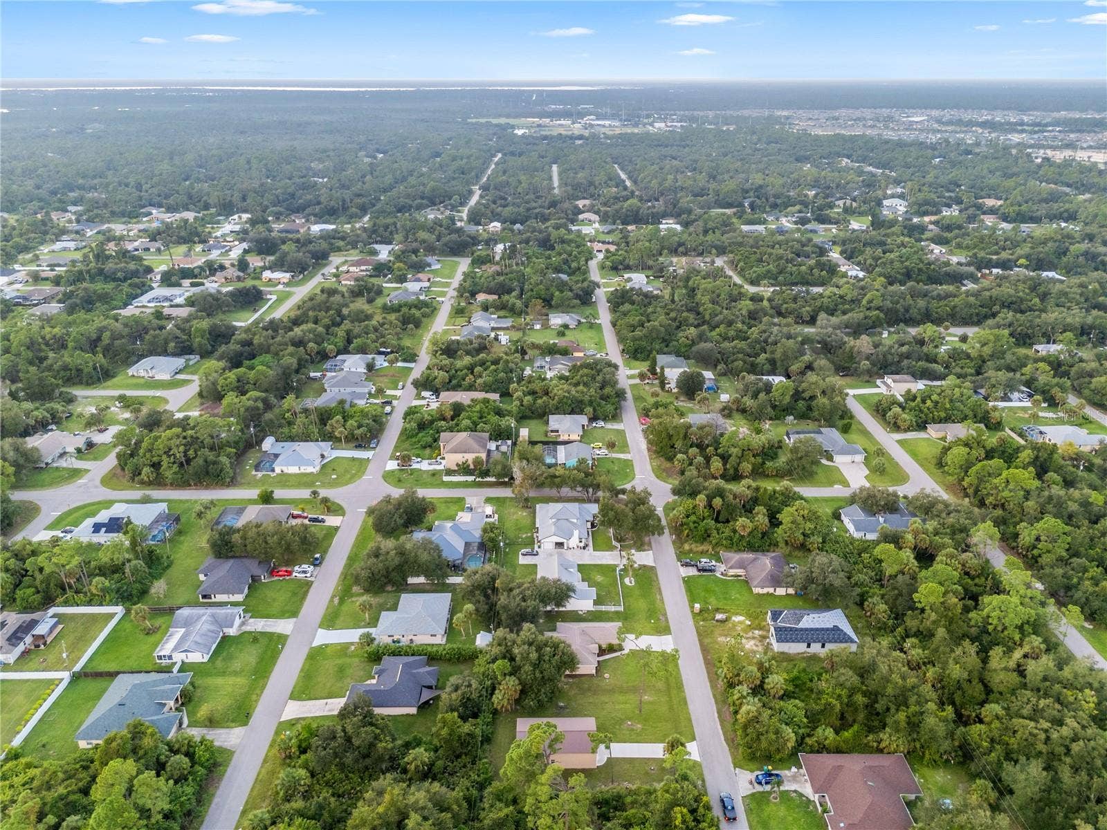 17433 HARRIS AVENUE, Port Charlotte, FL 33948 Aerial