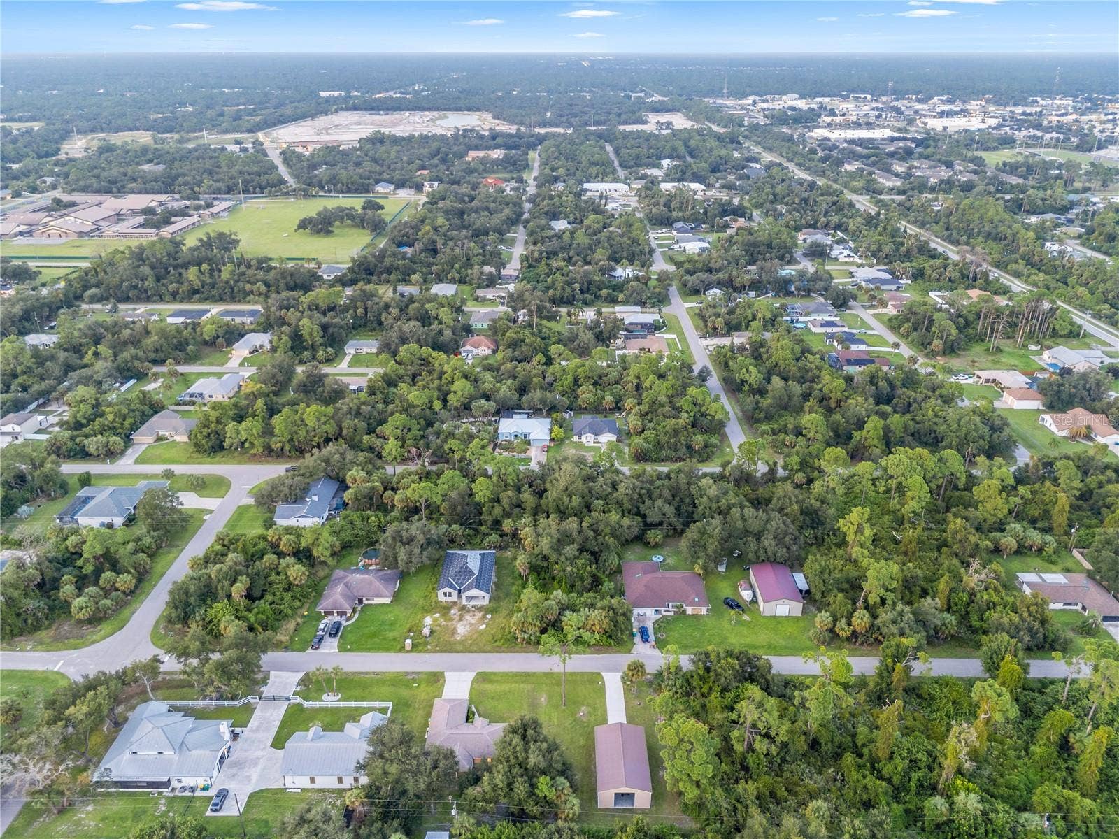 17433 HARRIS AVENUE, Port Charlotte, FL 33948 Aerial