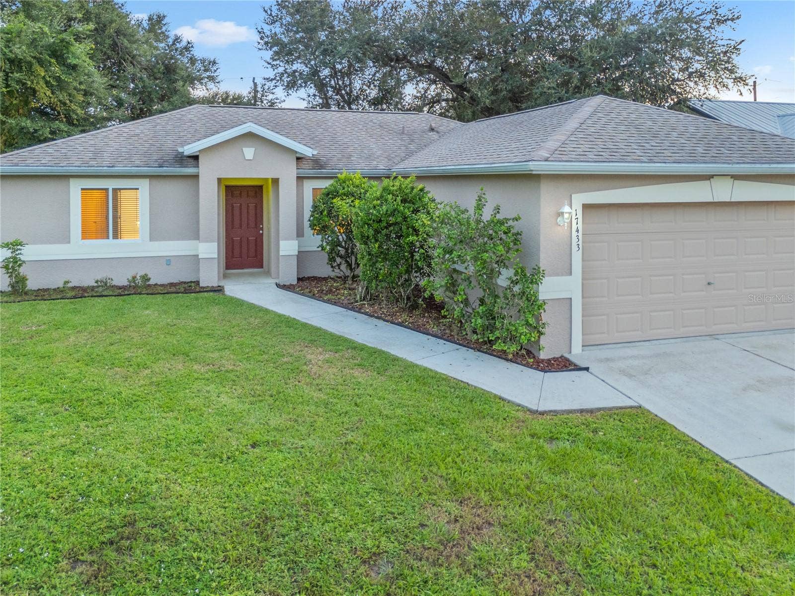 17433 HARRIS AVENUE, Port Charlotte, FL 33948 Front of 17433 Harris Ave