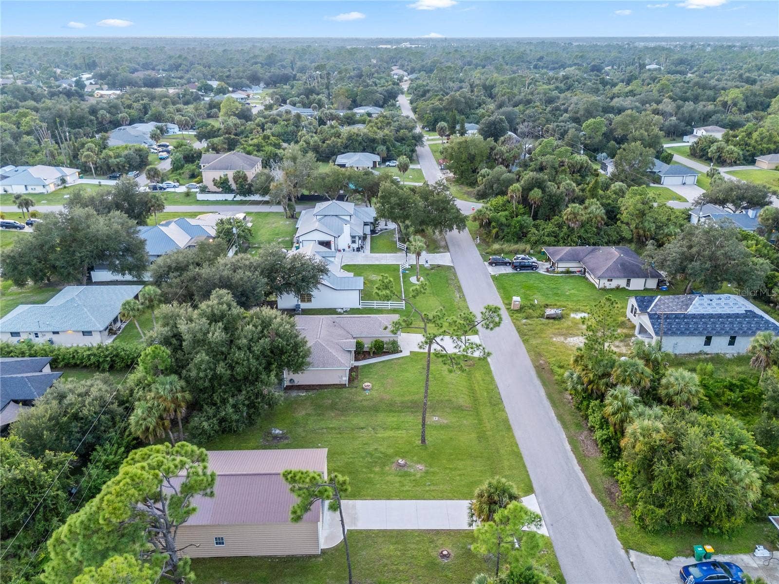 17433 HARRIS AVENUE, Port Charlotte, FL 33948 Aerial