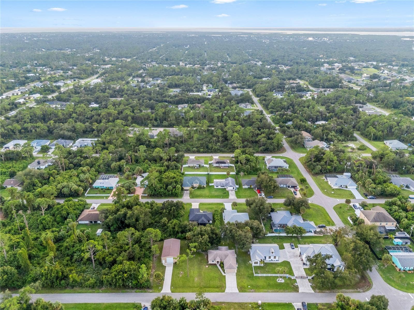 17433 HARRIS AVENUE, Port Charlotte, FL 33948 Aerial