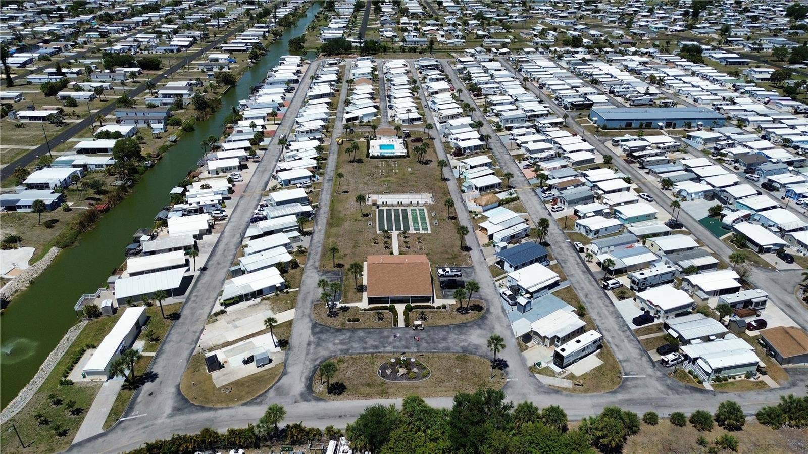 Aerial of community