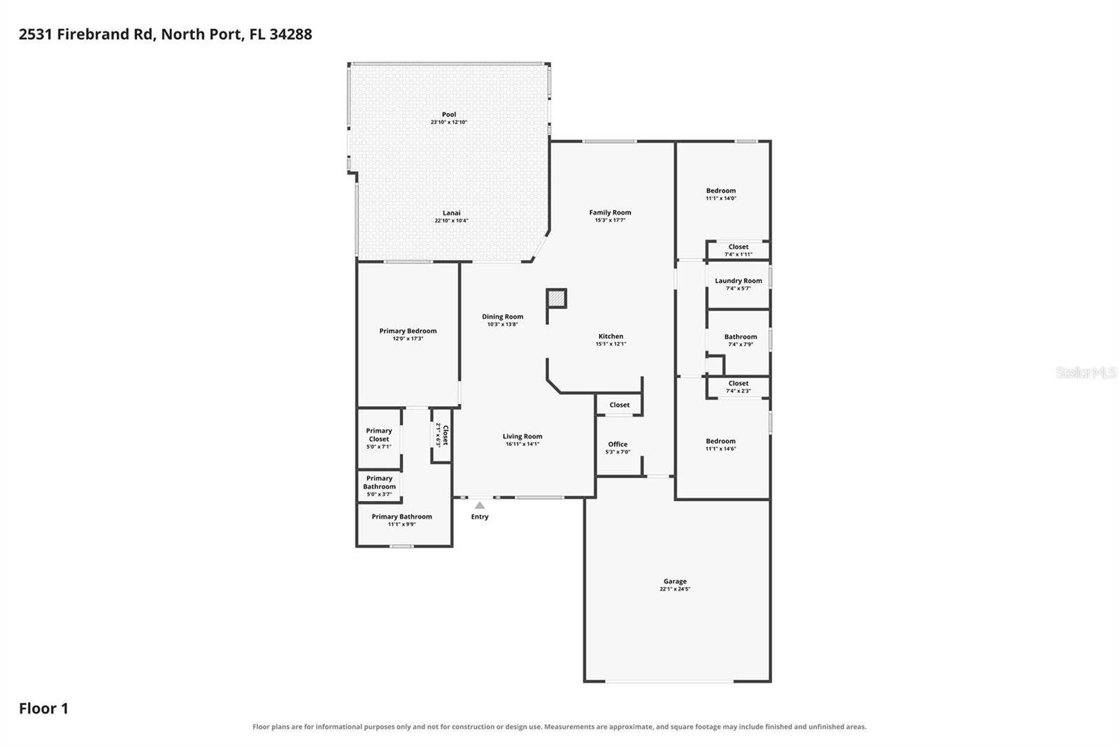 2531 FIREBRAND ROAD, North Port, FL 34288