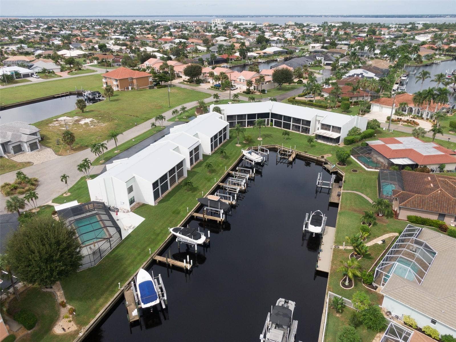 1318 WESLEY DRIVE, #124B, Punta Gorda, FL 33950 Canal and dock area