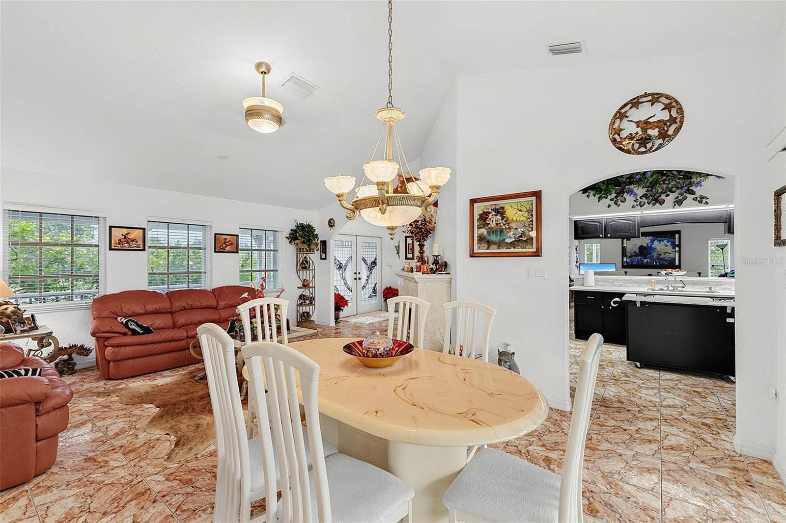 614 RIO VILLA DRIVE, Punta Gorda, FL 33950 Dining Area