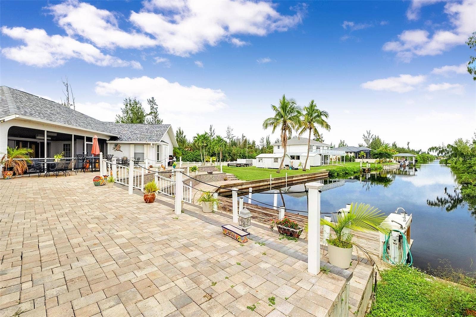 614 RIO VILLA DRIVE, Punta Gorda, FL 33950 Seawall and Canal