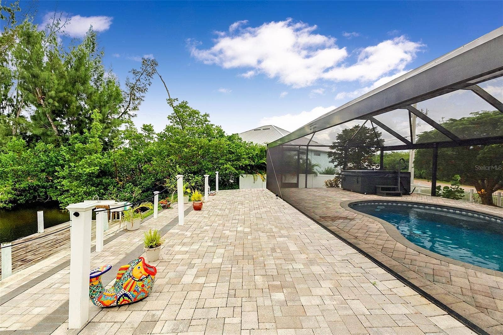 614 RIO VILLA DRIVE, Punta Gorda, FL 33950 Pool Deck