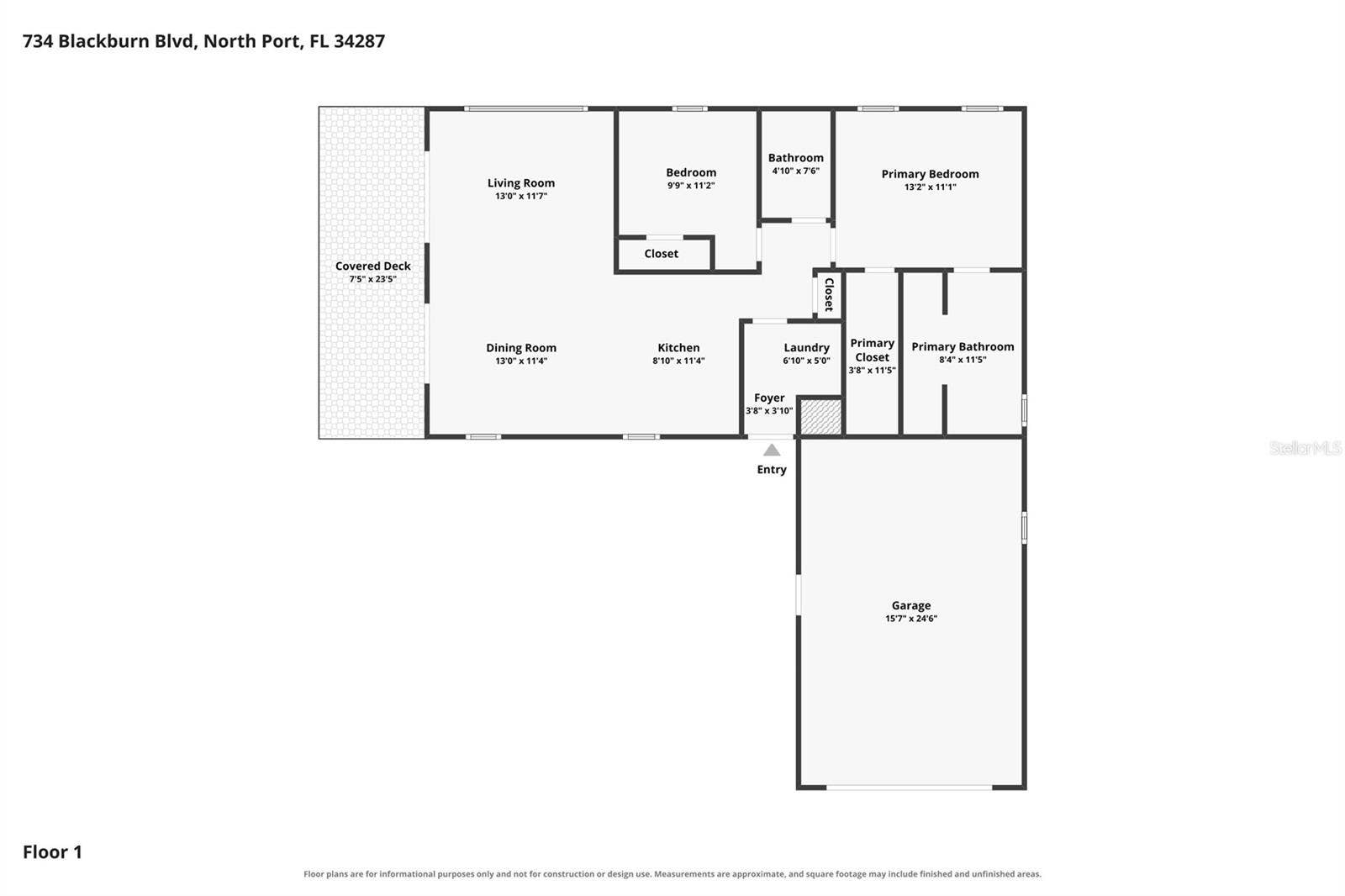 734 BLACKBURN BOULEVARD, North Port, FL 34287 734 BLACKBURN BOULEVARD, North Port, FL 34287