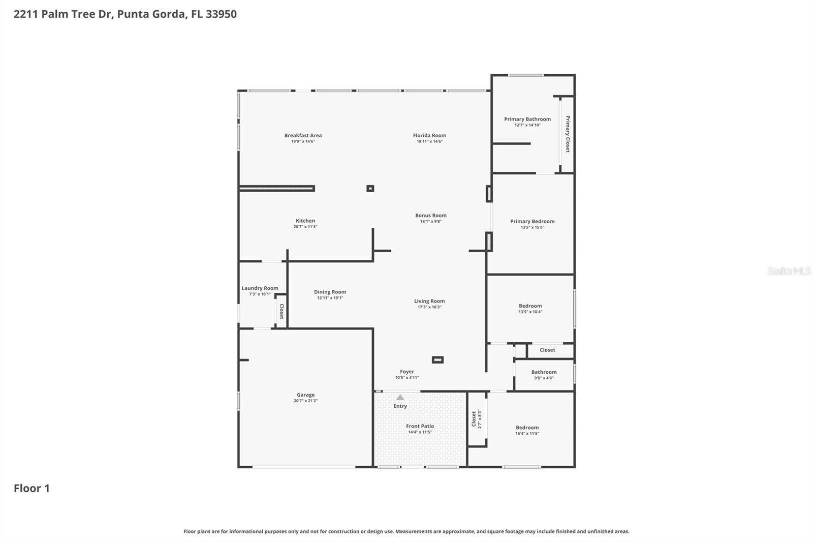 2211 PALM TREE DRIVE, Punta Gorda, FL 33950 2211 PALM TREE DRIVE, Punta Gorda, FL 33950