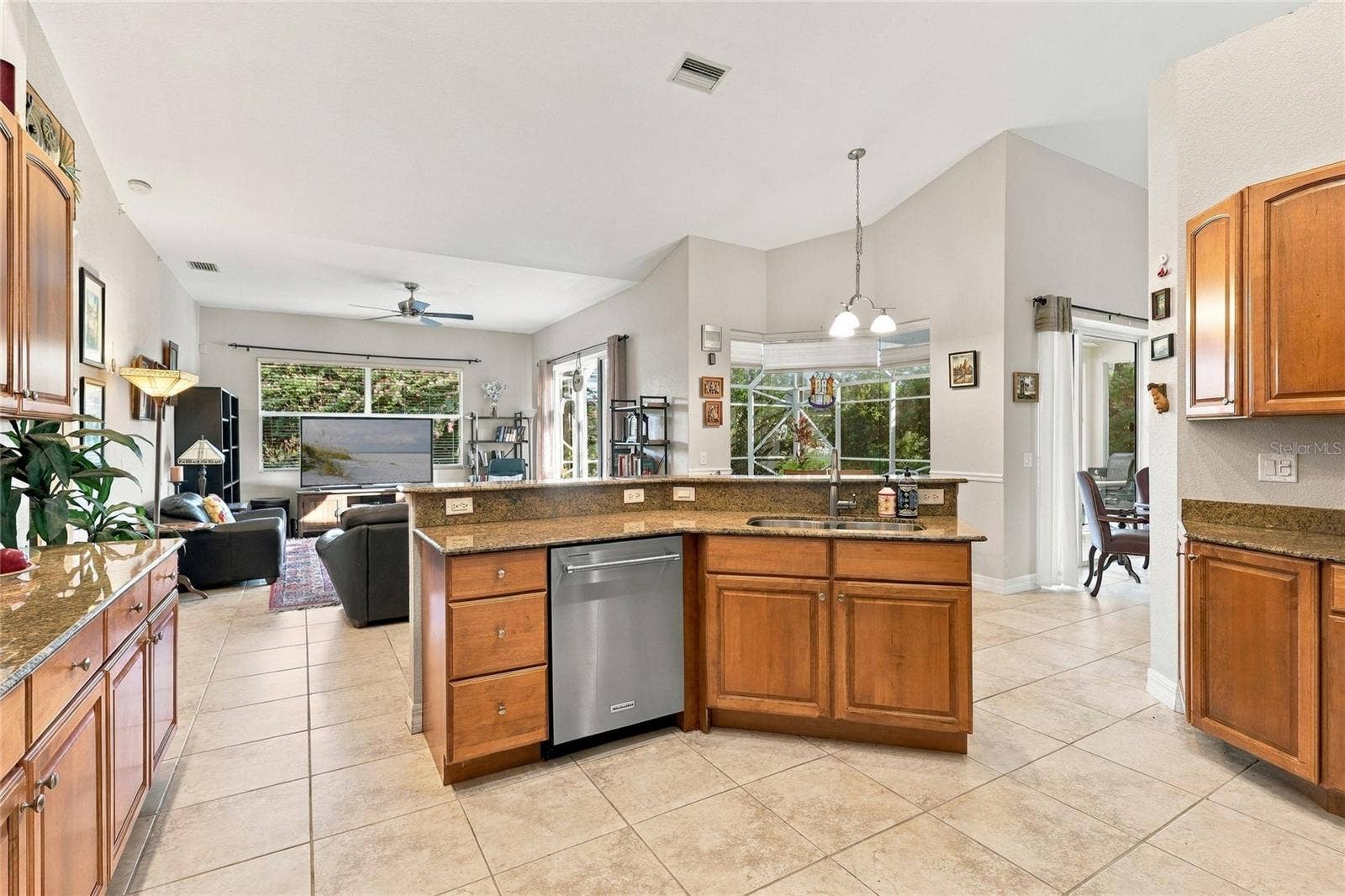4364 SKYWAY AVENUE, North Port, FL 34288 open floor plan