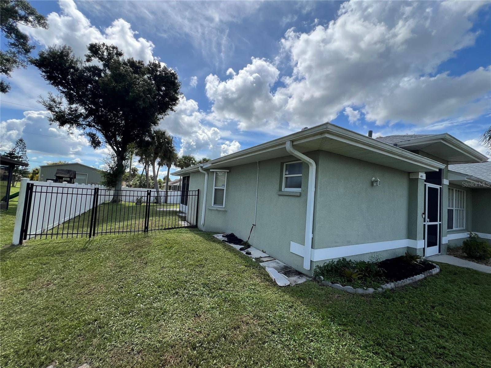 4055 ALLURE LANE, North Port, FL 34287 Left side of home