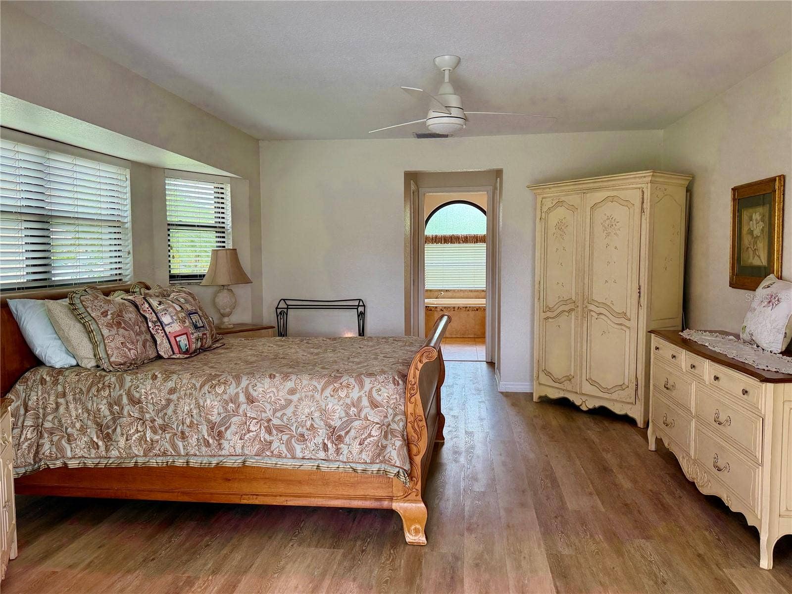 23411 MULLINS AVENUE, Port Charlotte, FL 33954 The 2 walk in closets are located in the hallway to the bathroom