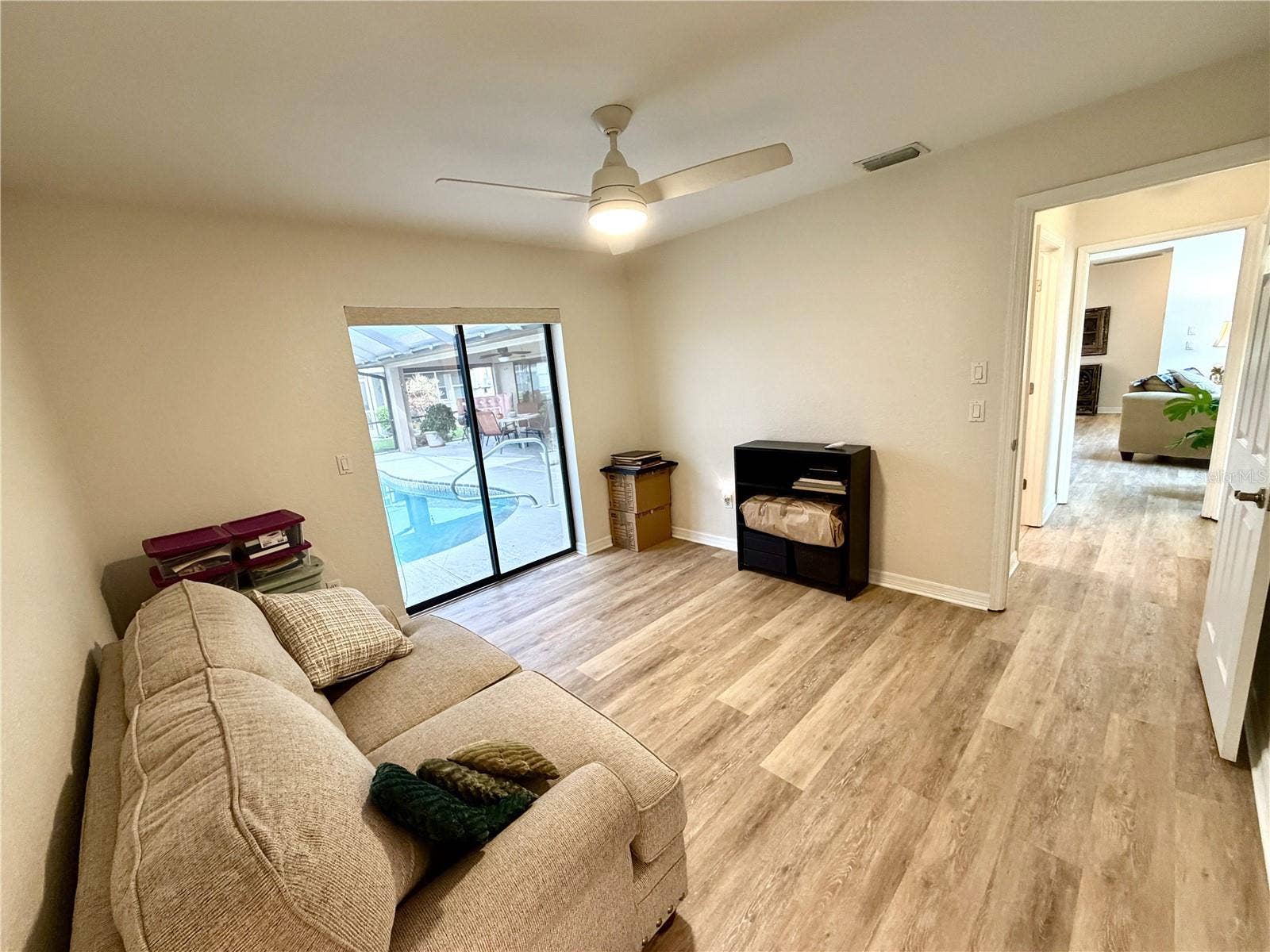 23411 MULLINS AVENUE, Port Charlotte, FL 33954 Access to the outdoor living space