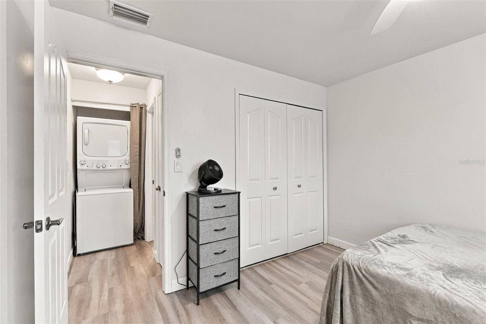 12538 SW KINGSWAY CIRCLE, #1008, Lake Suzy, FL 34269 Second Bedroom with Abundant Closet Space