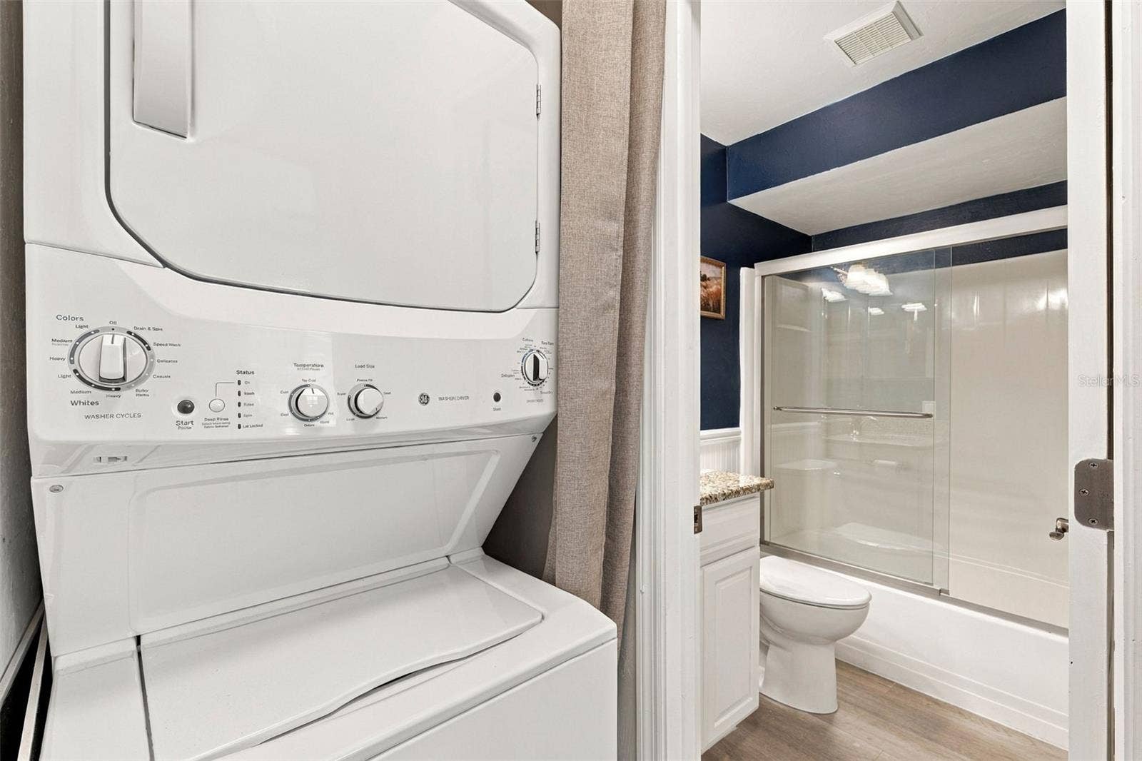 12538 SW KINGSWAY CIRCLE, #1008, Lake Suzy, FL 34269 Convenient Indoor Laundry Featuring Stacked Washer and Dryer