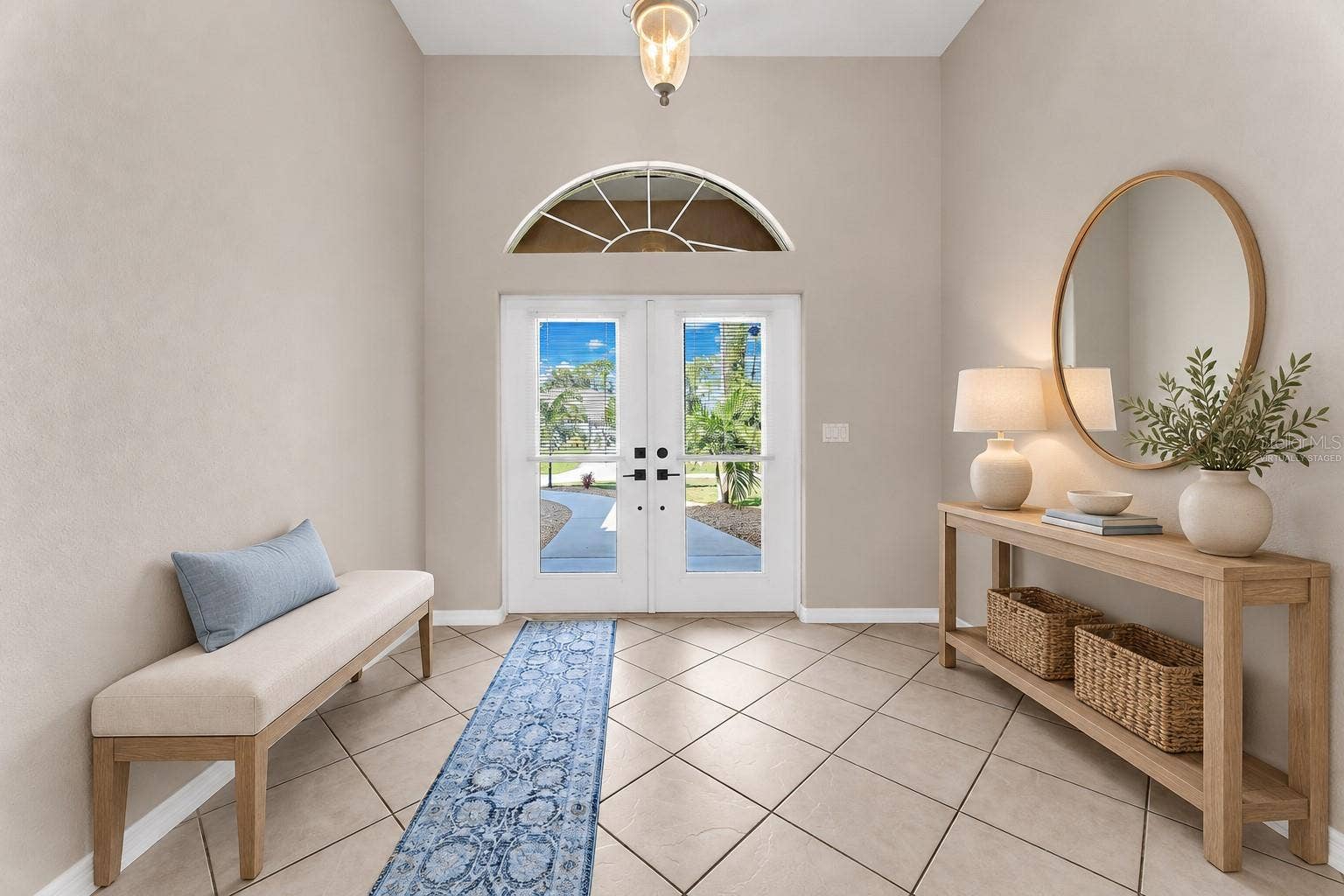 2595 ROLLING ROAD, North Port, FL 34288 Virtually staged foyer