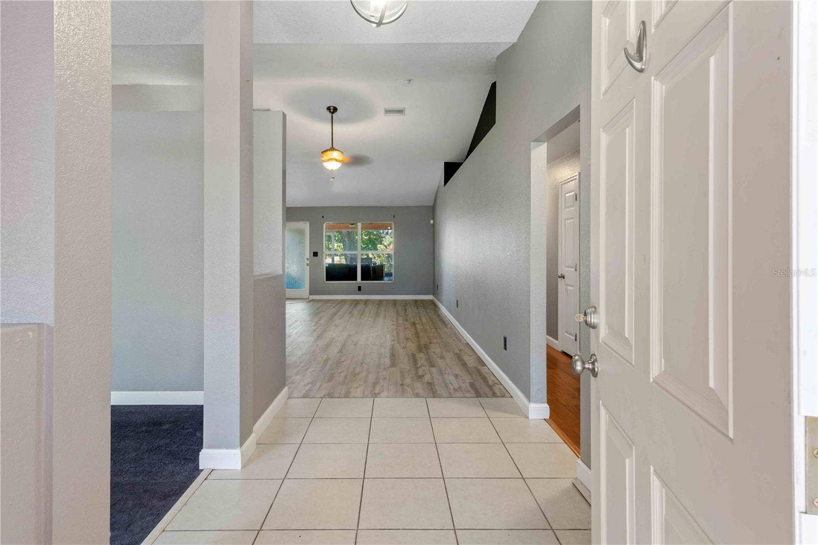 Front interior entrance