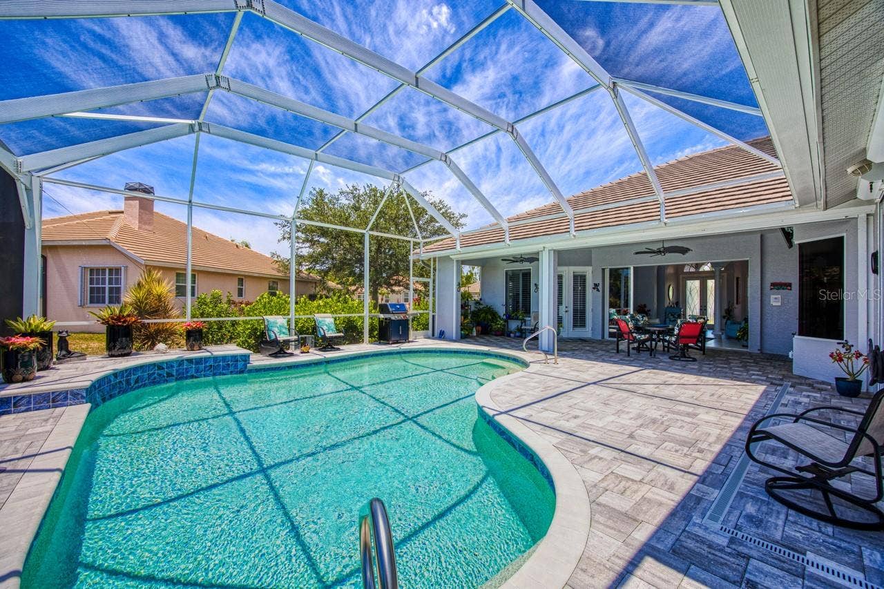8625 SOUTHWIND BAY CIRCLE, Fort Myers, FL 33908 Resurfaced pool and tile 2022