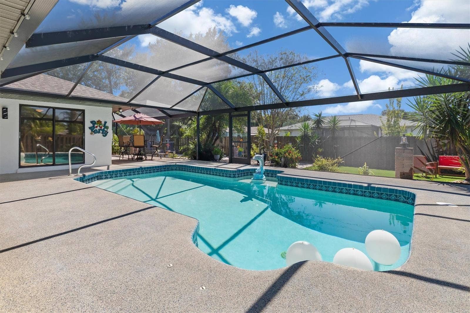 21443 SHELDON AVENUE, Port Charlotte, FL 33952 Sparkling pool