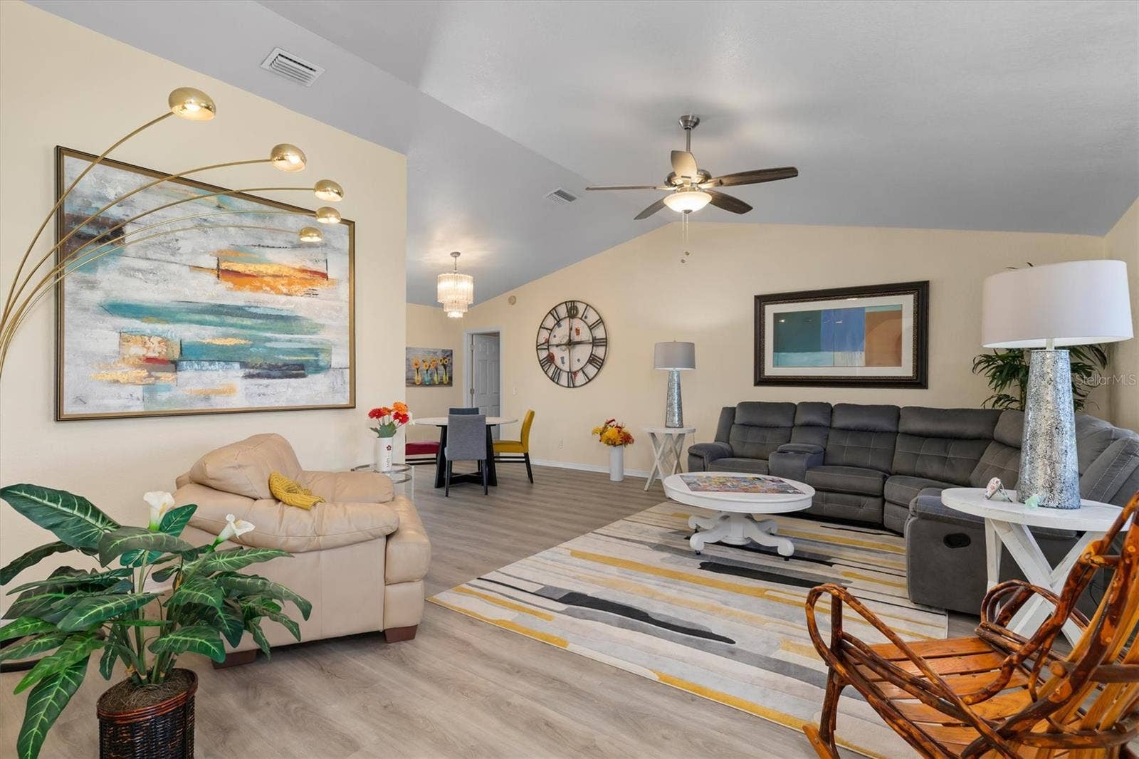 21443 SHELDON AVENUE, Port Charlotte, FL 33952 Spacious living room