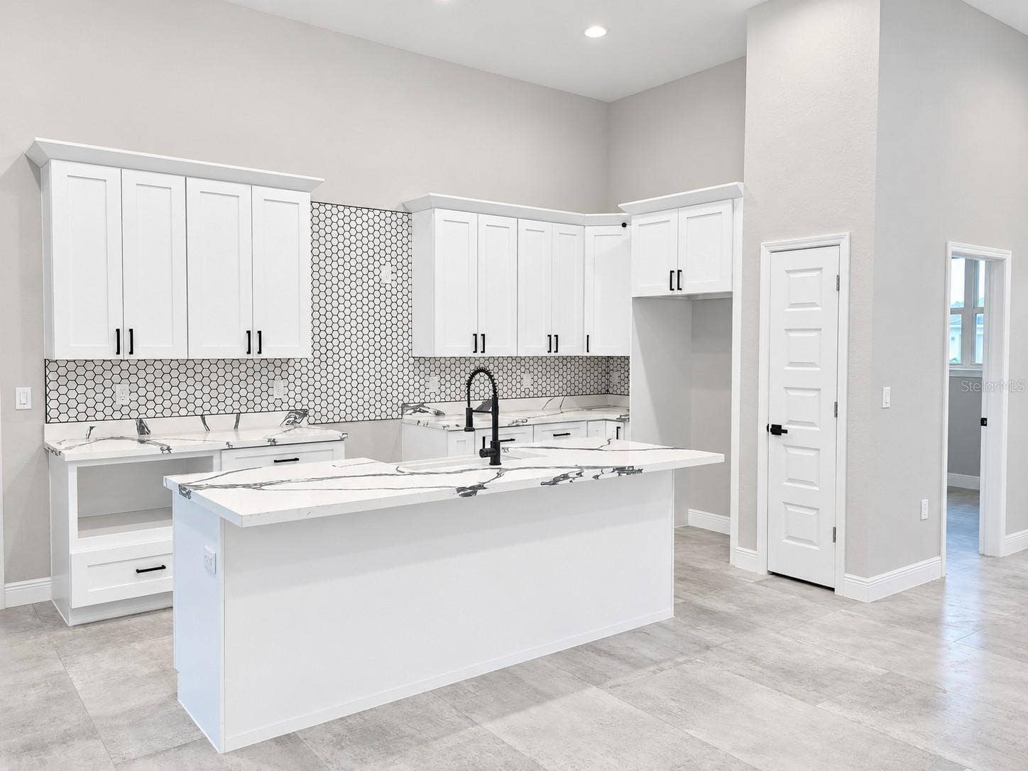 2484 PICKARD LANE, North Port, FL 34286 Large wood cabinets with gorgeous quartz tops