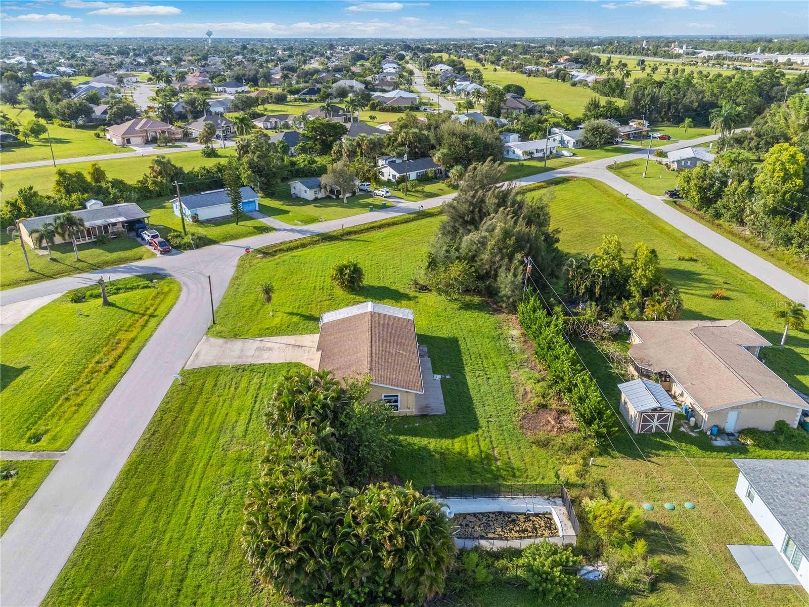 11144 3RD AVENUE, Punta Gorda, FL 33955 Aerial of 11144 3rd Ave