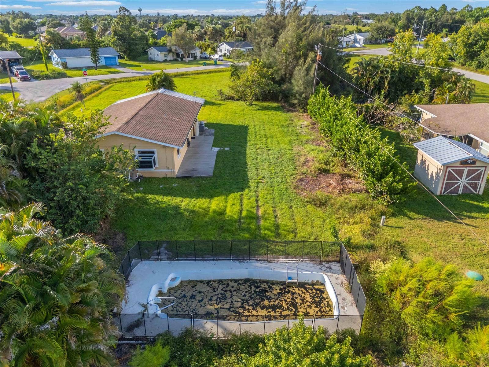 11144 3RD AVENUE, Punta Gorda, FL 33955 Aerial of 11144 3rd Ave
