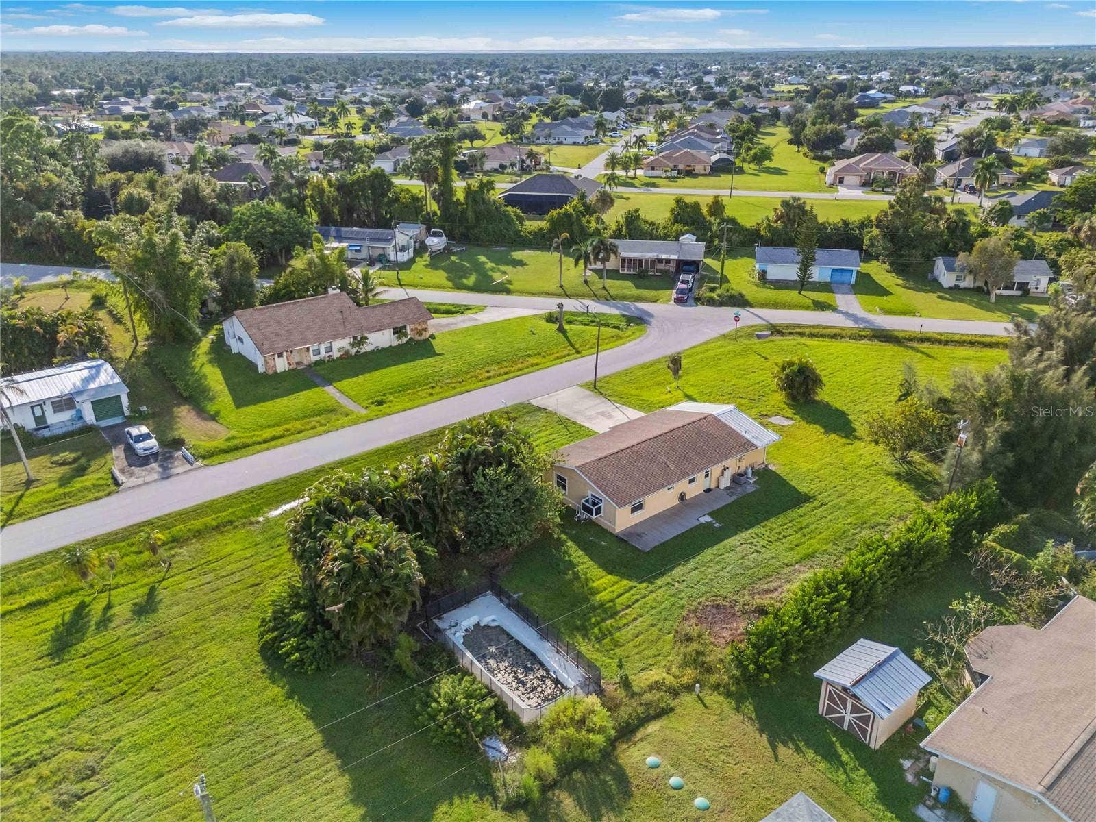 11144 3RD AVENUE, Punta Gorda, FL 33955 Aerial of 11144 3rd Ave