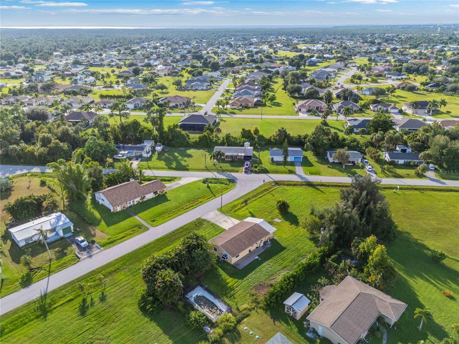11144 3RD AVENUE, Punta Gorda, FL 33955 Aerial of 11144 3rd Ave