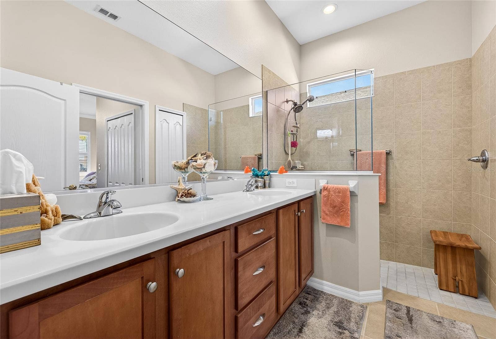 1832 KNIGHTS BRIDGE TRAIL, Port Charlotte, FL 33980 Primary bath and shower
