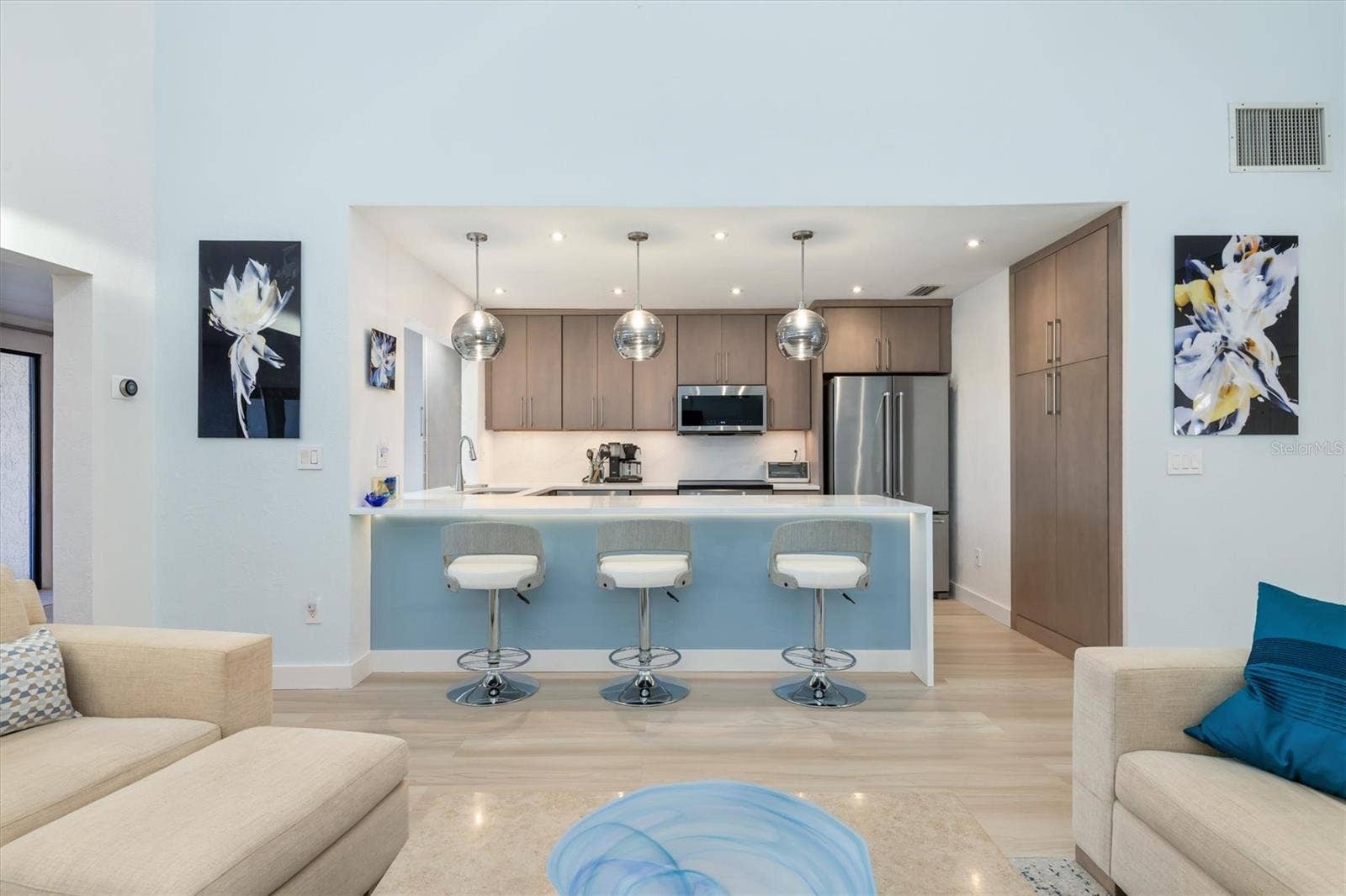 5021 SAN ROCCO COURT, Punta Gorda, FL 33950 Breakfast bar, quartz waterfall counters