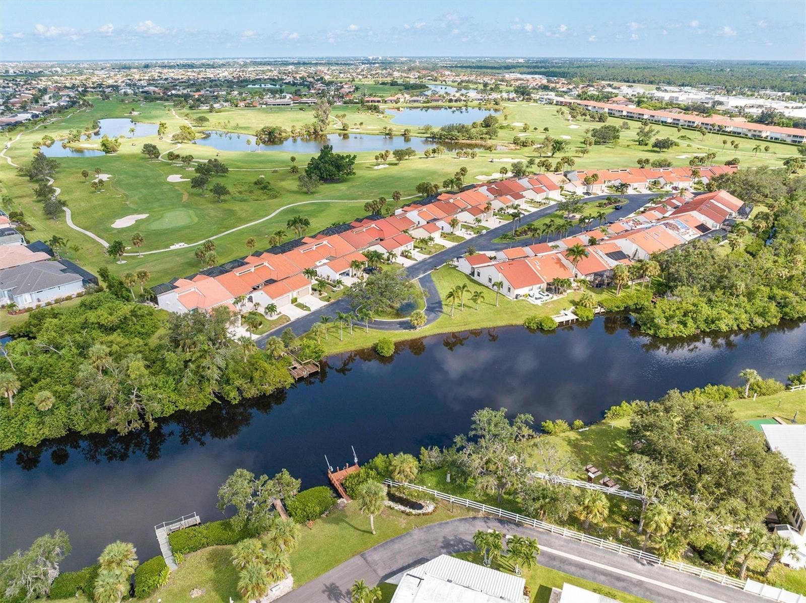 5021 SAN ROCCO COURT, Punta Gorda, FL 33950 Community dock. Fish Alligator Creek from the dock or launch your canoe or kayak. Explore nature's best and if you're ready paddle all the way to the harbor or the Riveria restaurant!