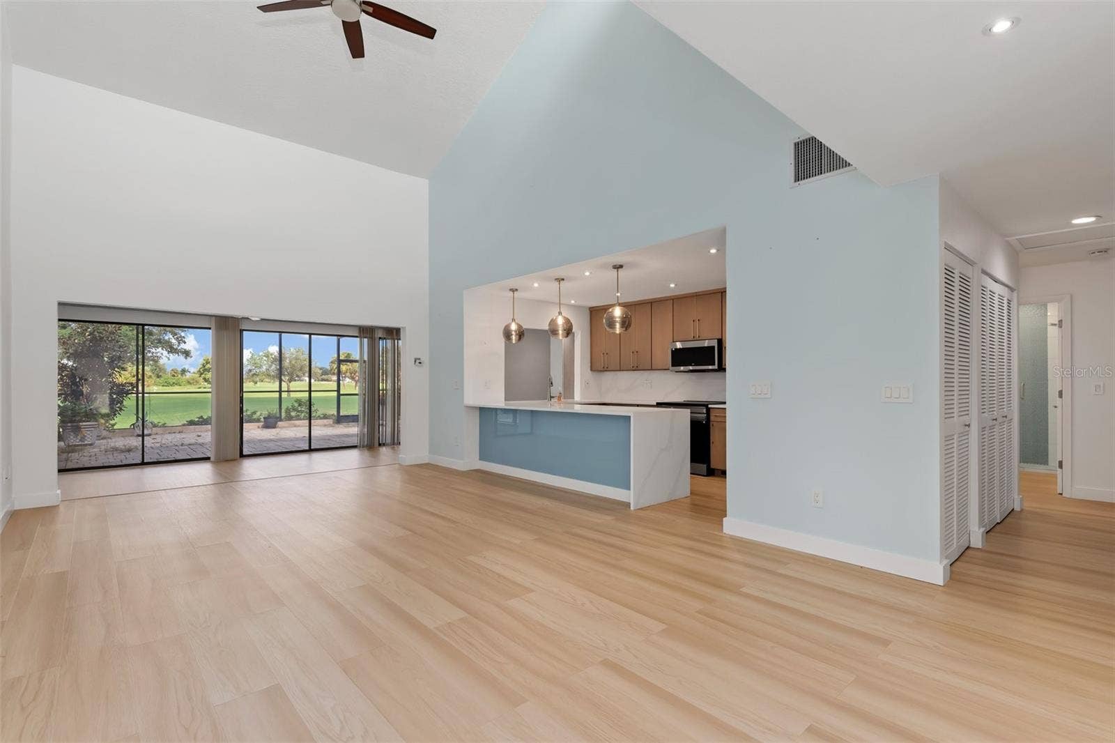 5021 SAN ROCCO COURT, Punta Gorda, FL 33950 As you enter, Great room with view of golf course