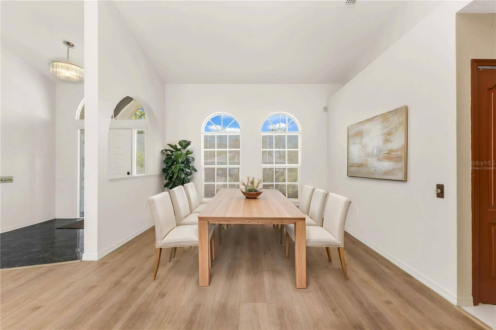 5184 ELLSWORTH TERRACE, Port Charlotte, FL 33981 Formal dinning/flex space virtually staged