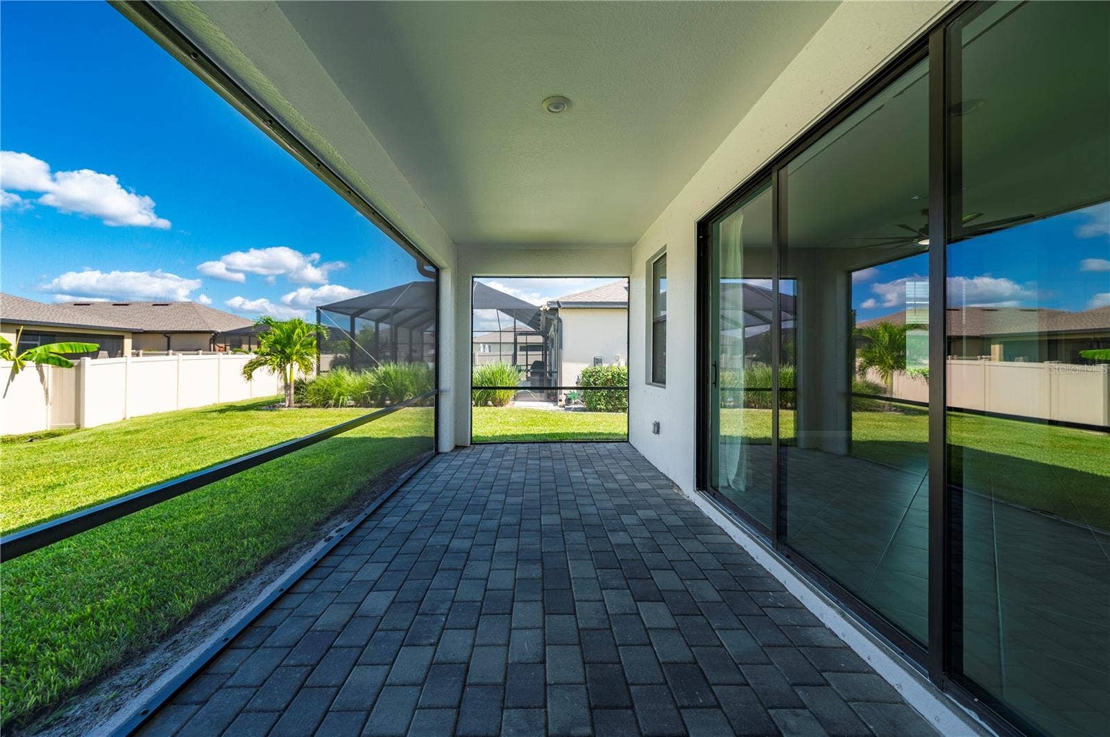 16852 TERRAPIN KEY DRIVE, Port Charlotte, FL 33953 Large Paved Lanai