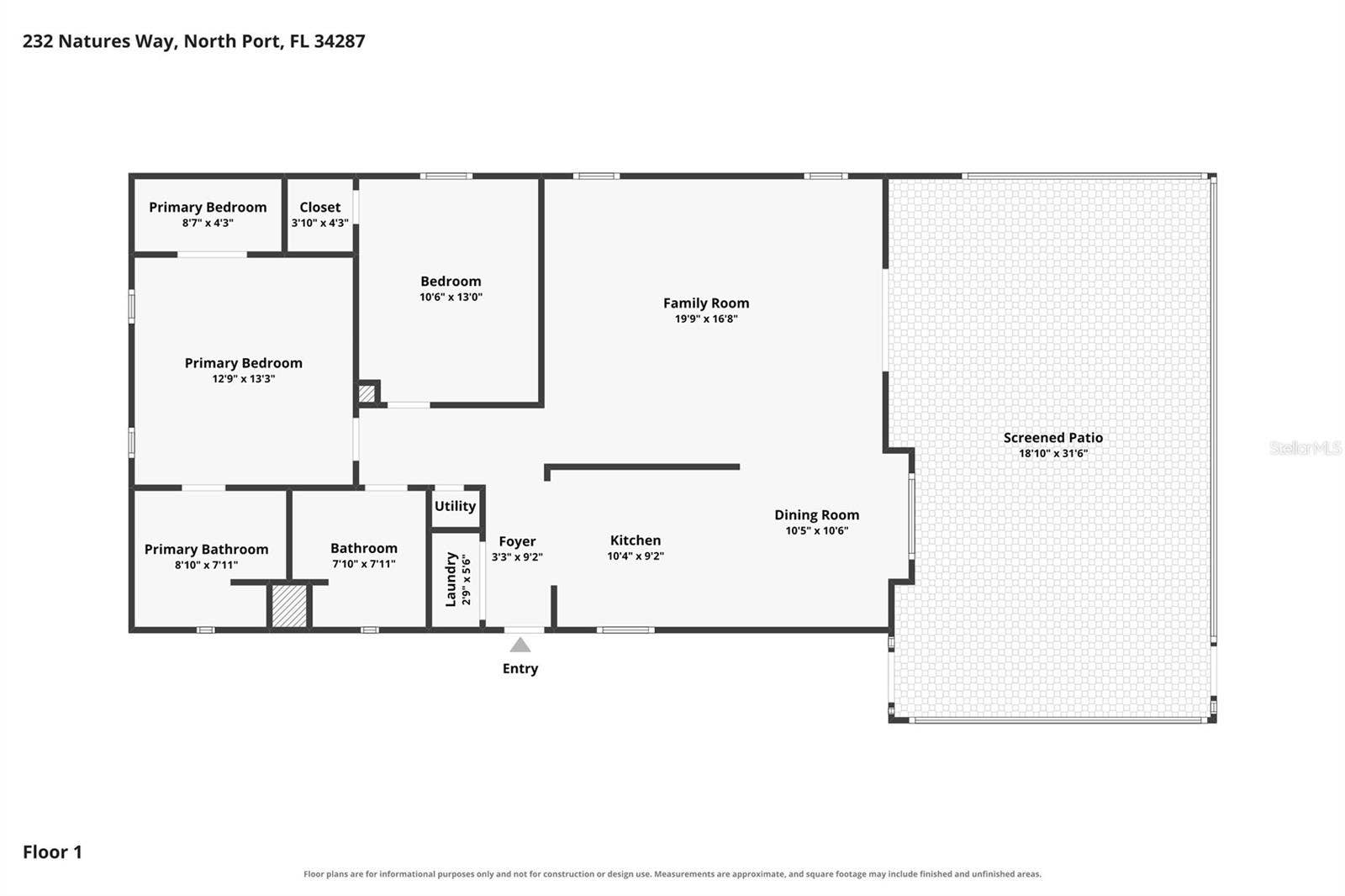 232 NATURES WAY, North Port, FL 34287