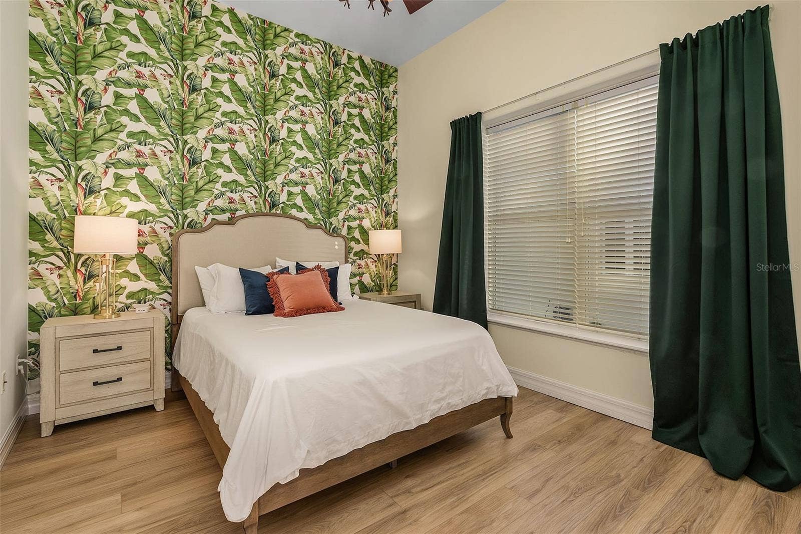 197 ALBERT LANE, Port Charlotte, FL 33954 Bedroom 2 on the main floor with full bath down the private hall.
